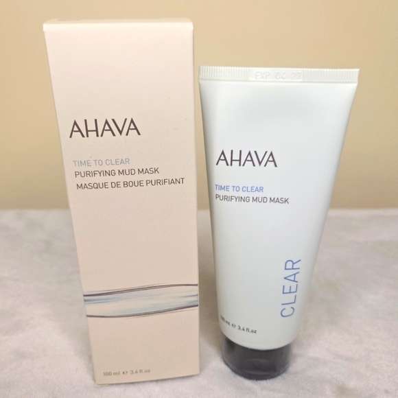 AHAVA Purifying Mud Mask Time to Clear 3.4 oz - Picture 1 of 8